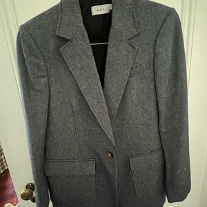 NWOT ALC Single Button Chambray Blazer